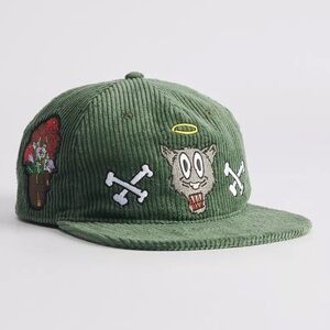 NWOT Urban Outfitters Ron Bass Graphic Cord Snapback Hat